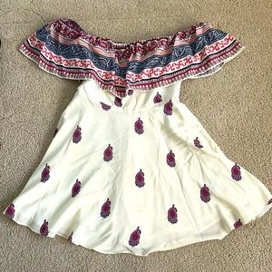 Amanda Uprichard Off the Shoulder Dress